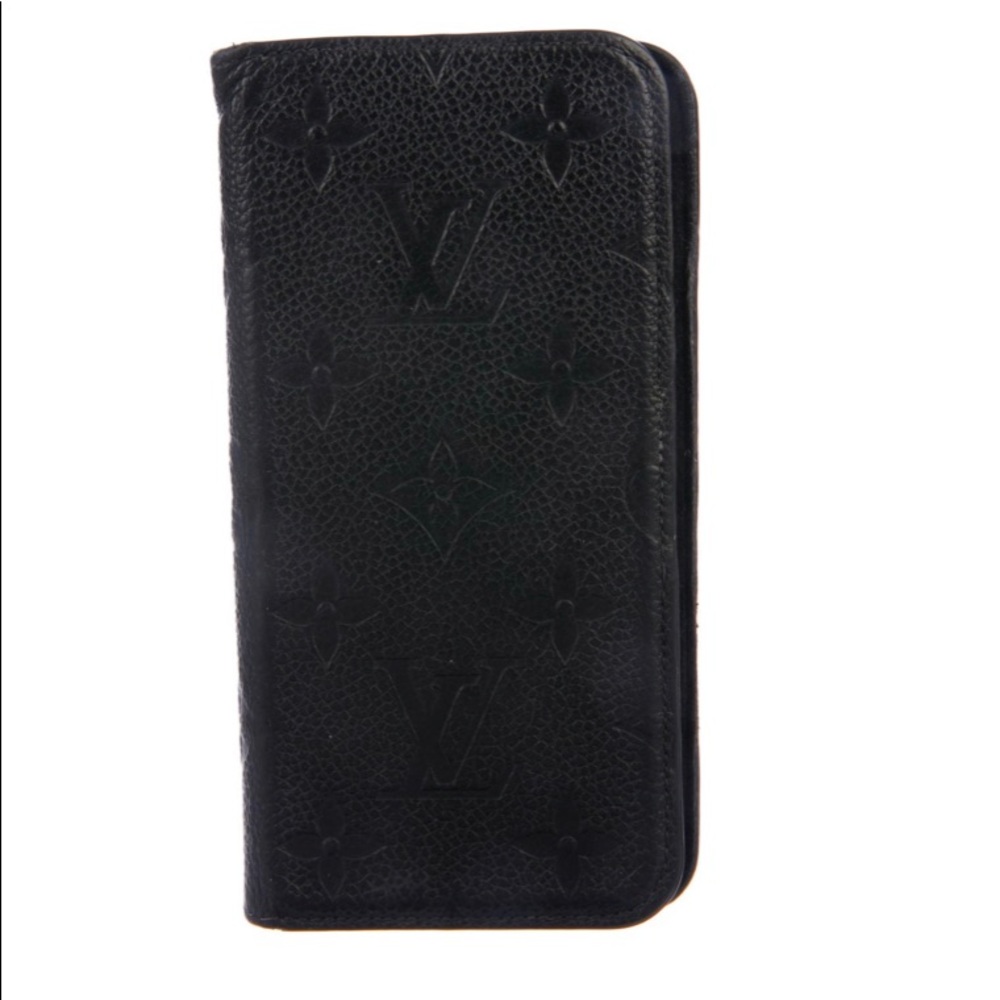 LOUIS VUITTON Empreinte iPhone X/xS Folio